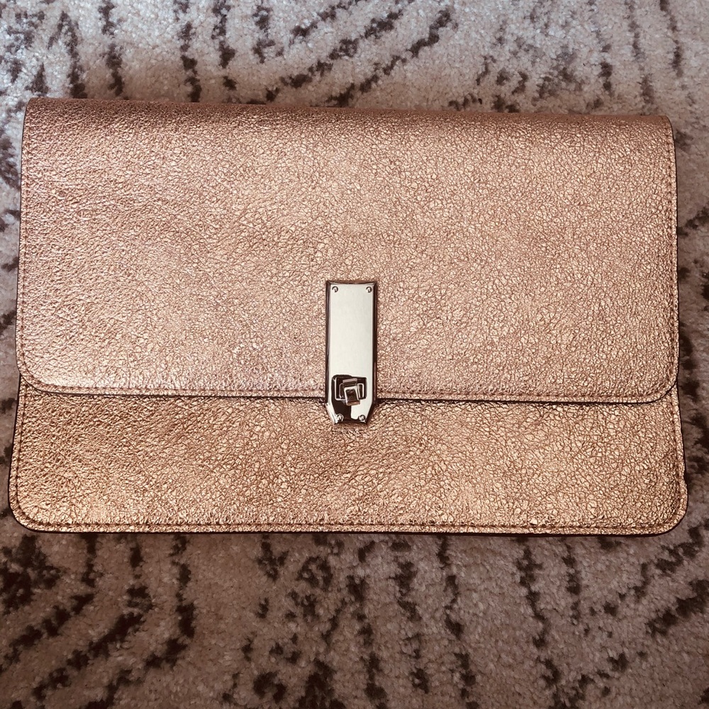 Express Rose Gold Clutch